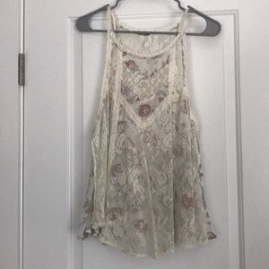 Free People Lace Tank